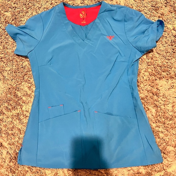 Med Couture Gold Scrubs XS - Picture 2 of 4